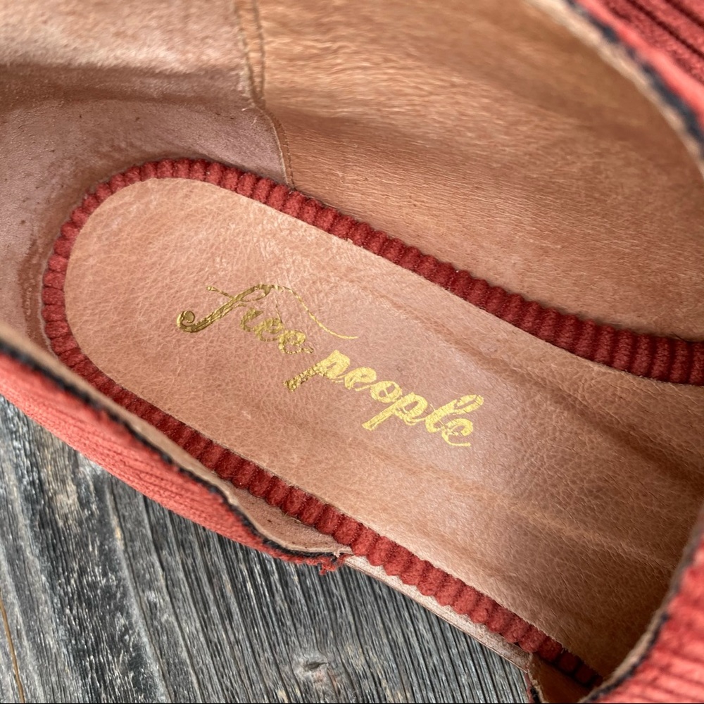 Free People NWOT Royale Corduroy Pointed Flats - Picture 4 of 9